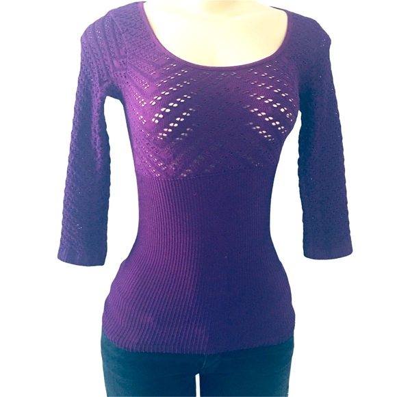 mesh top purple